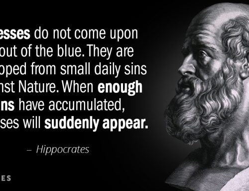 The Greeks were right…………
