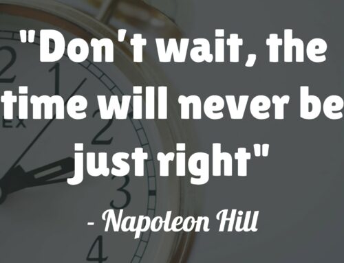 The time may never be right